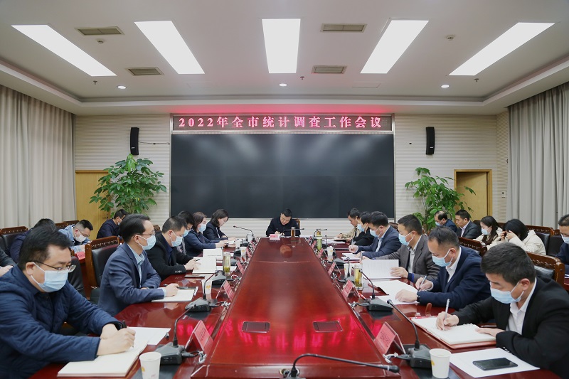 2022年全市统计调查工作会议召开