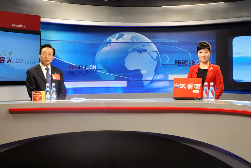 3月9日下午,全国人大代表,广元市委书记王菲应邀做客人民网2017