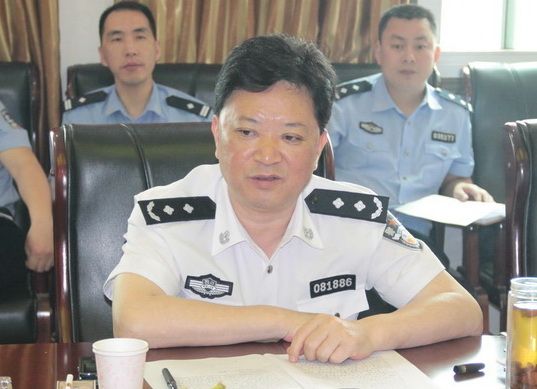 李敦双副市长到剑阁县局检查指导工作