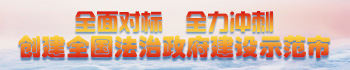 全面对标 全力冲刺 创建全国法治政府建设示范市