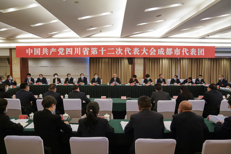 黄强在参加成都市代表团审议时强调 撸起袖子加油干扑下身子抓落实 把宏伟蓝图细化为“施工图”转化成“实景图”「相关图片」