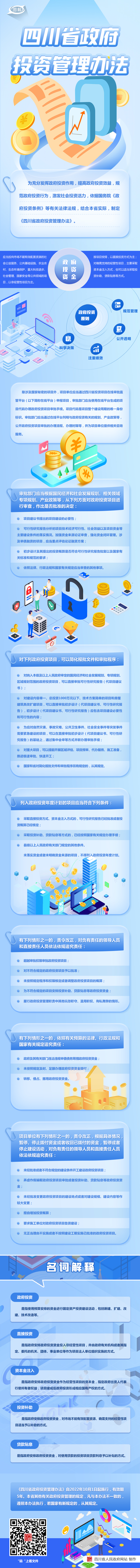 图解：四川省人民政府关于印发《四川省政府投资管理办法》的通知「相关图片」