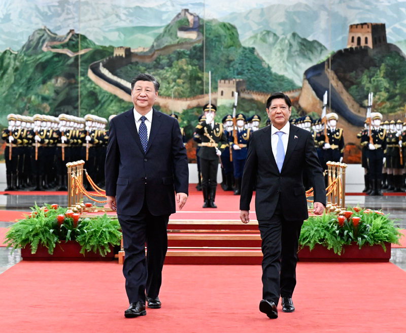 习近平同菲律宾总统马科斯举行会谈「相关图片」