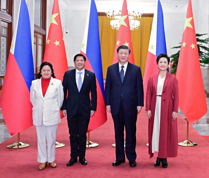 习近平同菲律宾总统马科斯举行会谈「相关图片」