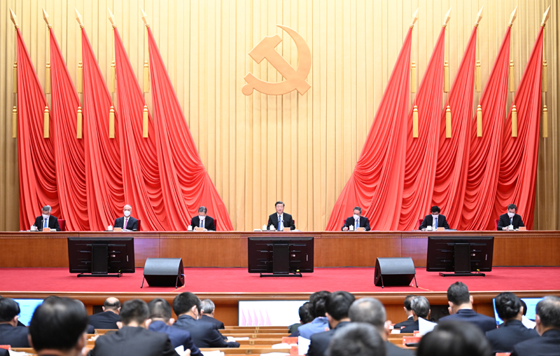 习近平在二十届中央纪委二次全会上发表重要讲话强调 一刻不停推进全面从严治党 保障党的二十大决策部署贯彻落实 李强赵乐际王沪宁蔡奇丁薛祥出席会议 李希主持会议「相关图片」