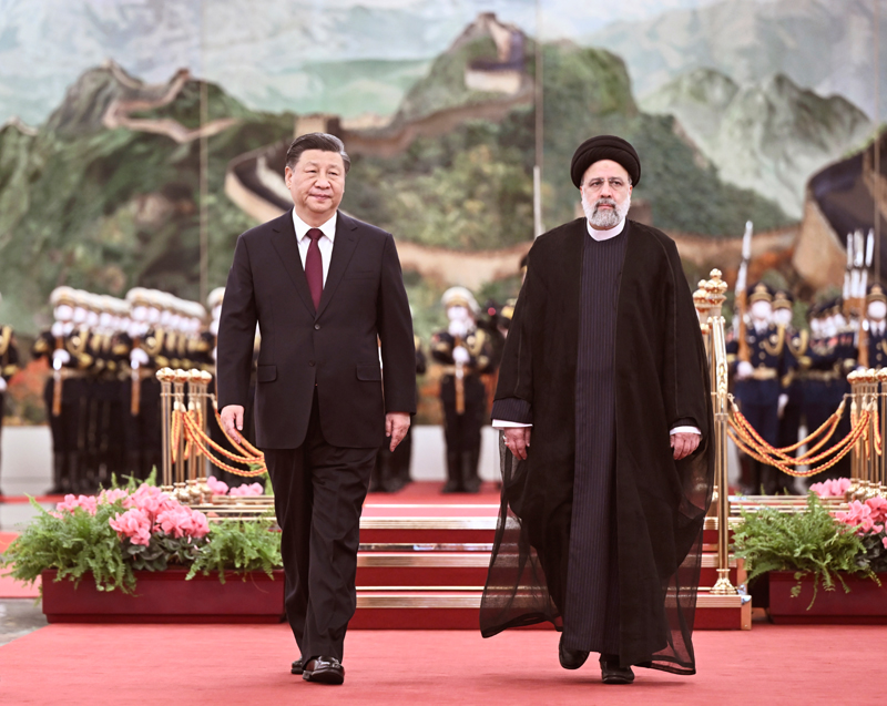 习近平同伊朗总统莱希举行会谈「相关图片」