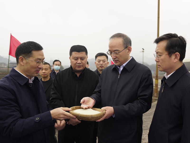 黄强在眉山市调研时强调 牢记习近平总书记殷殷嘱托 加快建设新时代更高水平的“天府粮仓”「相关图片」