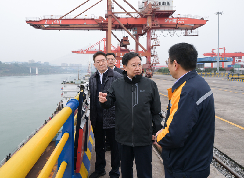 王晓晖在泸州宜宾调研时强调 全力以赴拼经济搞建设推动高质量发展 确保实现一季度开门红为全省发展大局多作贡献「相关图片」