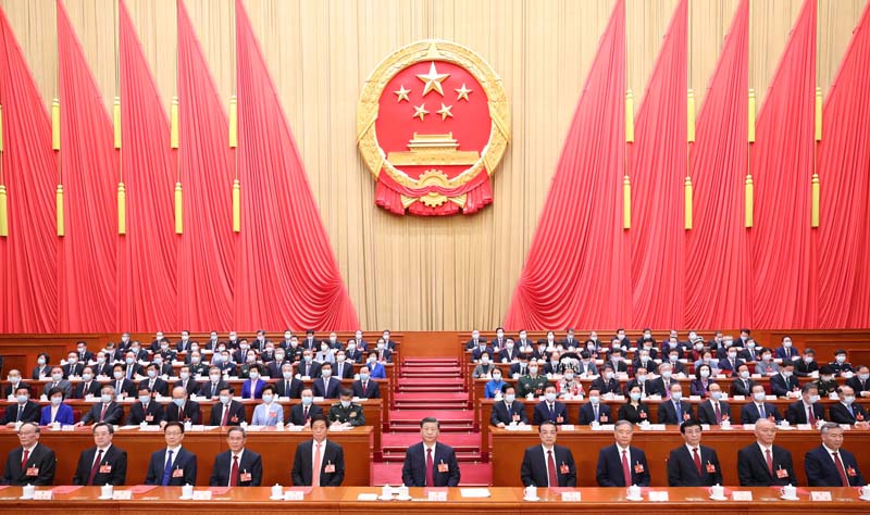 十四届全国人大一次会议在京闭幕「相关图片」