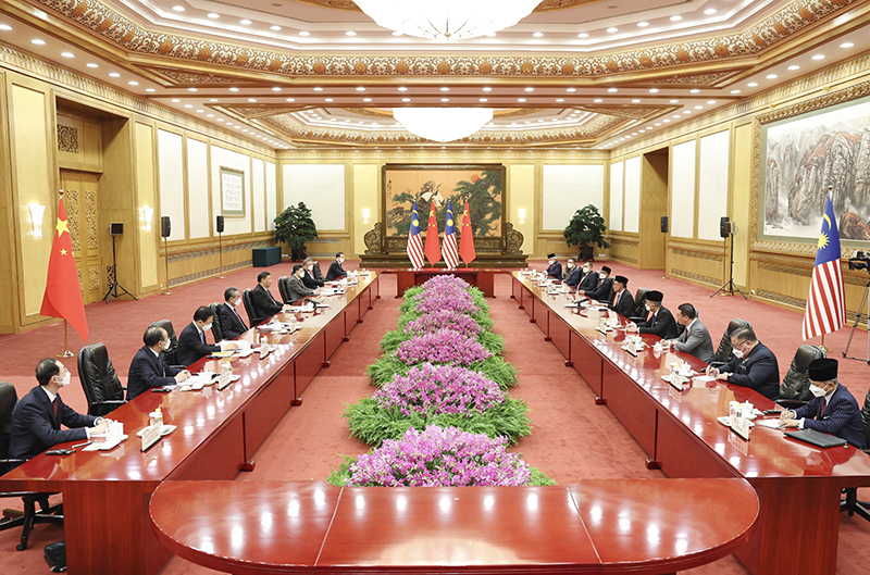 习近平会见马来西亚总理安瓦尔「相关图片」