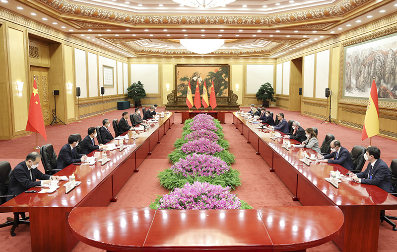 习近平会见西班牙首相桑切斯「相关图片」