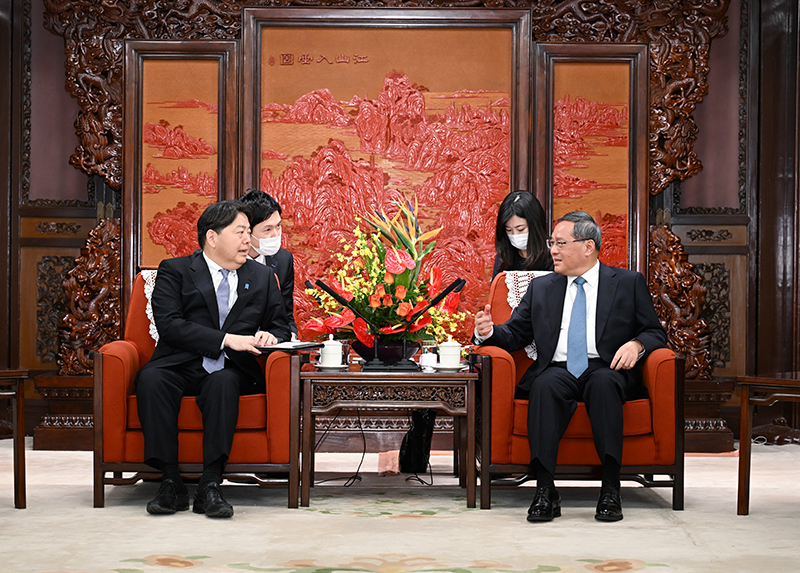李强会见日本外相林芳正「相关图片」
