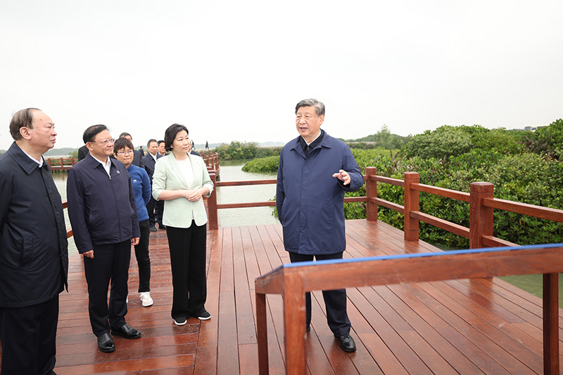 习近平在广东考察时强调 坚定不移全面深化改革扩大高水平对外开放 在推进中国式现代化建设中走在前列 蔡奇陪同考察「相关图片」