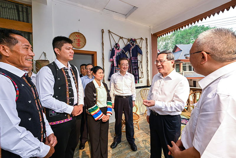 李强在广西、云南调研时强调 着力增强沿边地区内生发展动力 把脱贫攻坚的成果巩固住拓展好「相关图片」