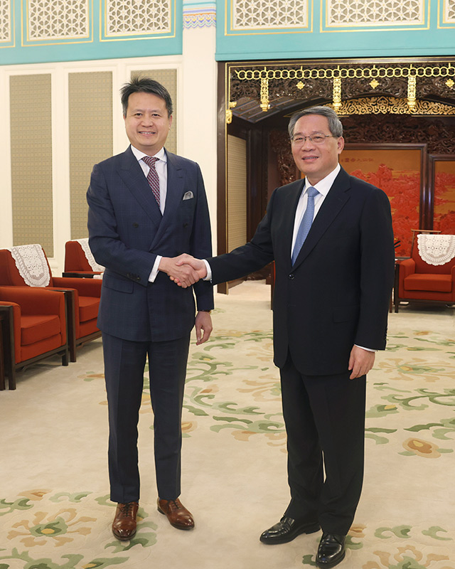 李强会见世界知识产权组织总干事邓鸿森「相关图片」