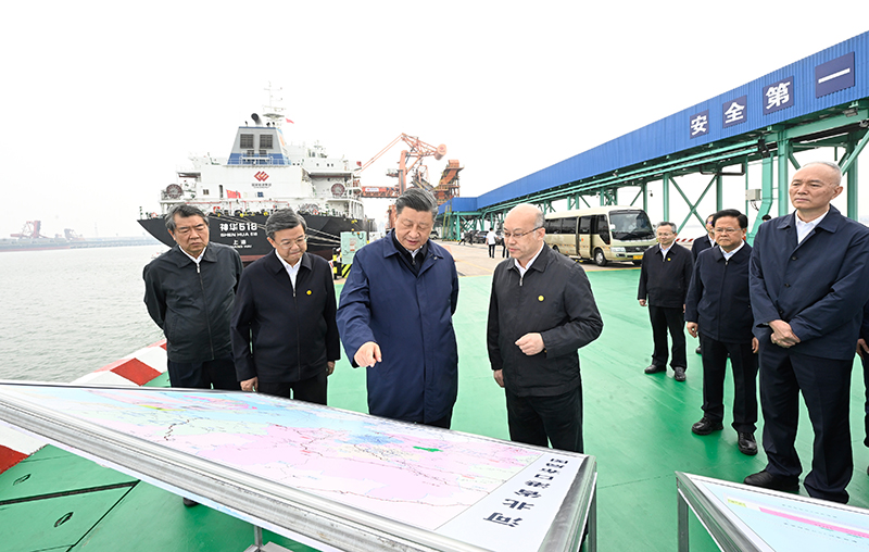 习近平在河北考察并主持召开深入推进京津冀协同发展座谈会时强调 以更加奋发有为的精神状态推进各项工作 推动京津冀协同发展不断迈上新台阶 李强丁薛祥出席座谈会 蔡奇陪同考察并出席座谈会「相关图片」