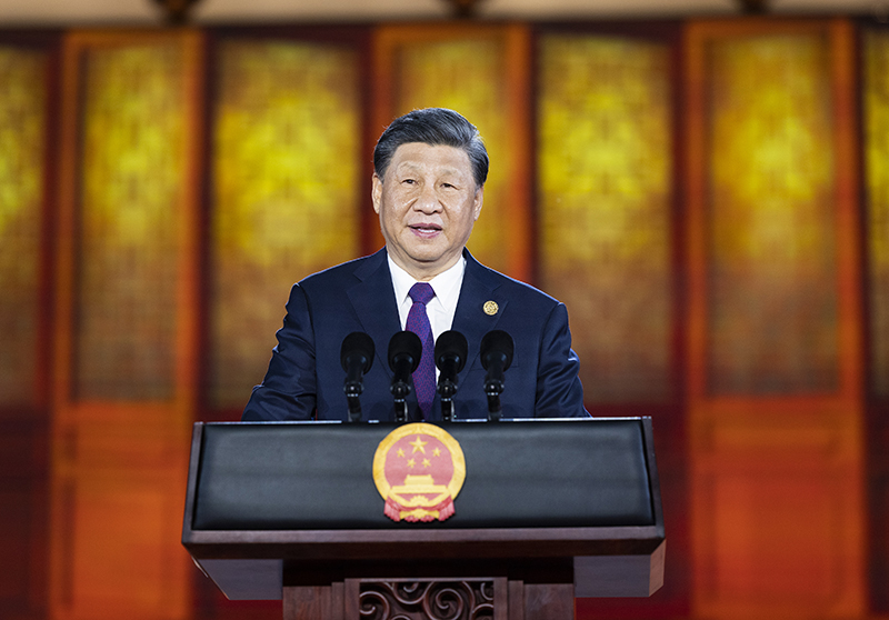 习近平和彭丽媛为出席中国－中亚峰会的中亚国家元首夫妇举行欢迎仪式和欢迎宴会并 共同观看中国同中亚国家人民文化艺术年暨中国－中亚青年艺术节开幕式演出「相关图片」