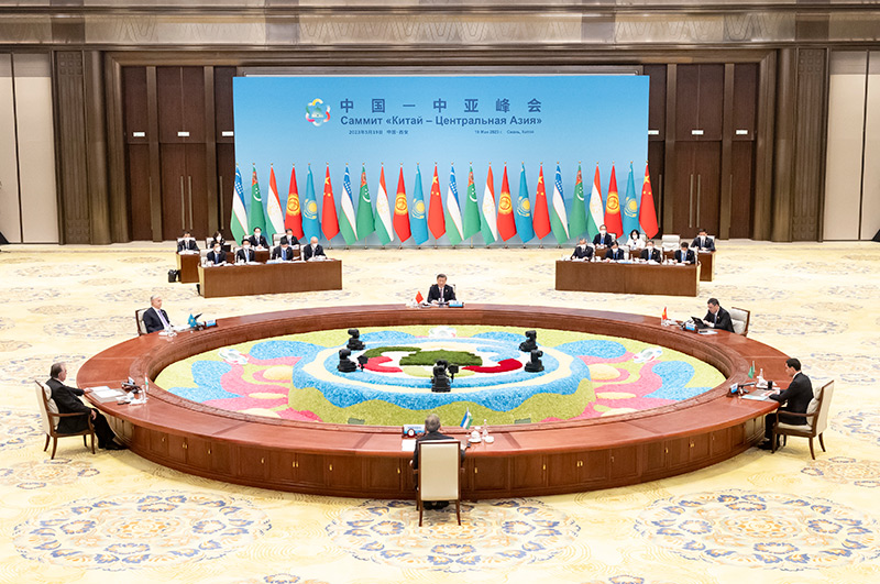 习近平主持首届中国－中亚峰会并发表主旨讲话 强调携手建设守望相助、共同发展、普遍安全、世代友好的中国－中亚命运共同体「相关图片」
