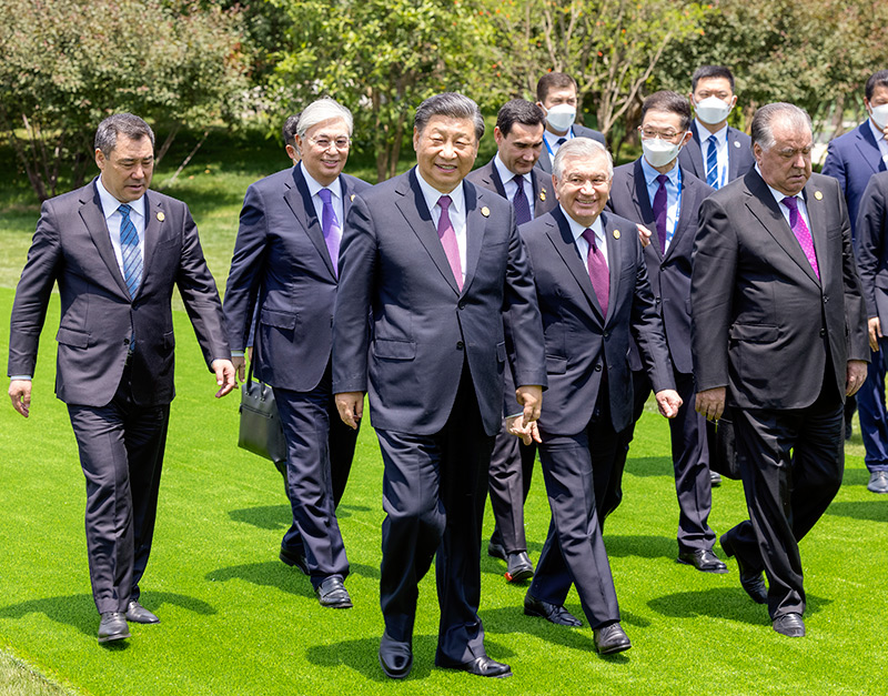 习近平主持首届中国－中亚峰会并发表主旨讲话 强调携手建设守望相助、共同发展、普遍安全、世代友好的中国－中亚命运共同体「相关图片」