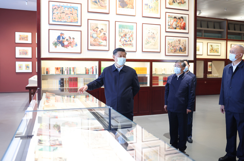 习近平在文化传承发展座谈会上强调 担负起新的文化使命 努力建设中华民族现代文明 蔡奇主持「相关图片」