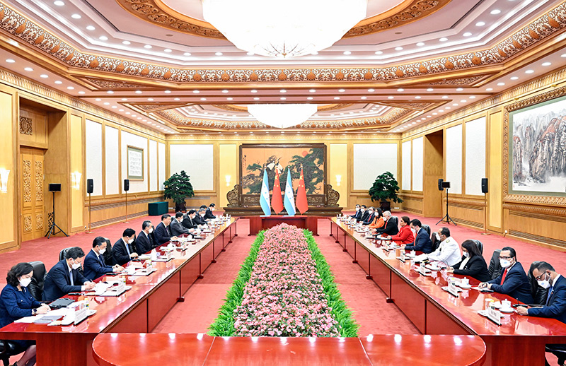 习近平同洪都拉斯总统卡斯特罗举行会谈「相关图片」