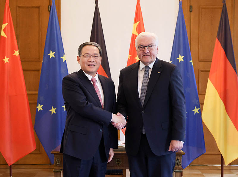 李强会见德国总统施泰因迈尔「相关图片」