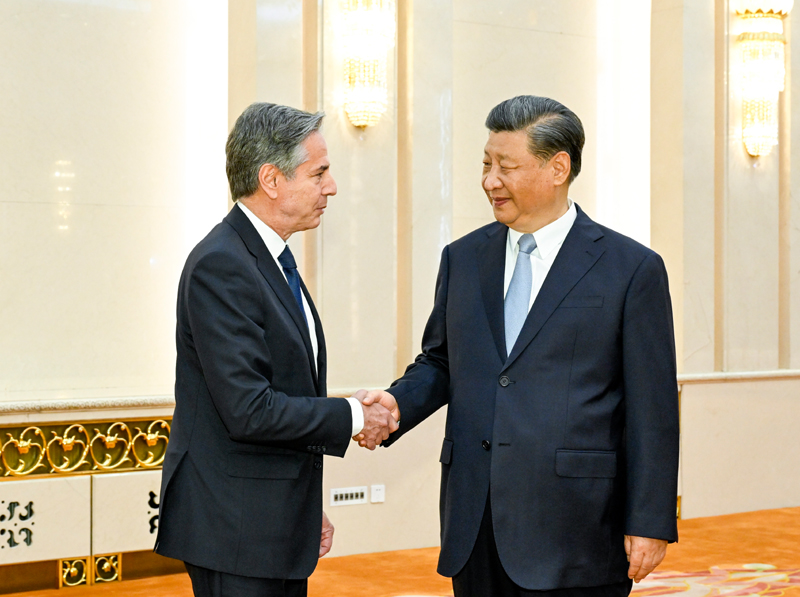 习近平会见美国国务卿布林肯「相关图片」
