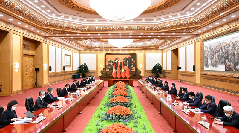 习近平会见越南总理范明政「相关图片」