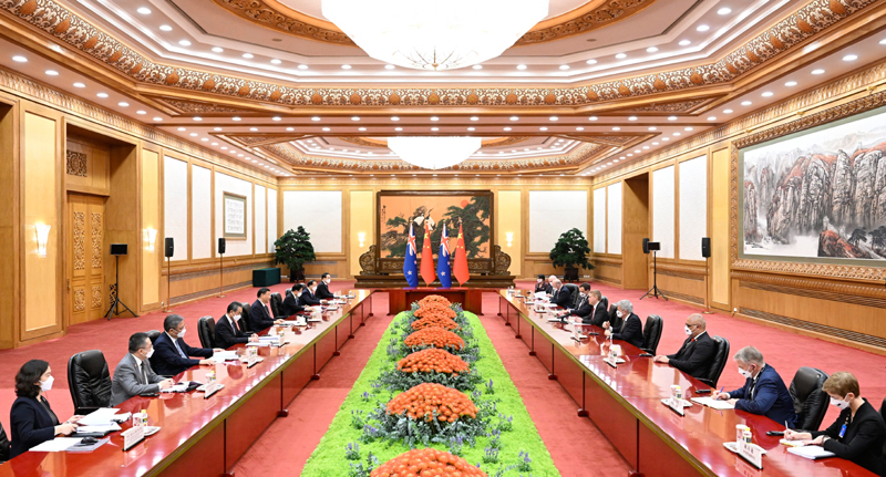 习近平会见新西兰总理希普金斯「相关图片」