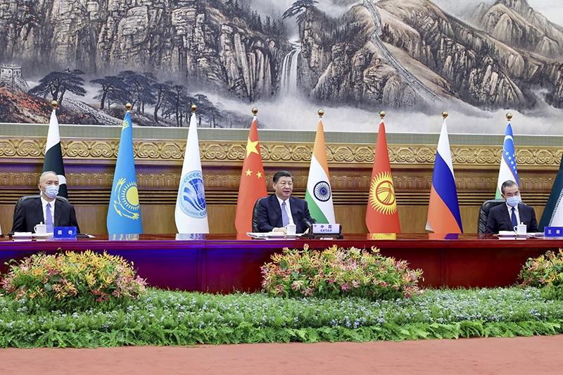 习近平出席上海合作组织成员国元首理事会第二十三次会议并发表重要讲话「相关图片」
