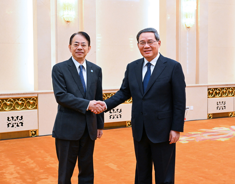 李强会见亚洲开发银行行长浅川雅嗣「相关图片」