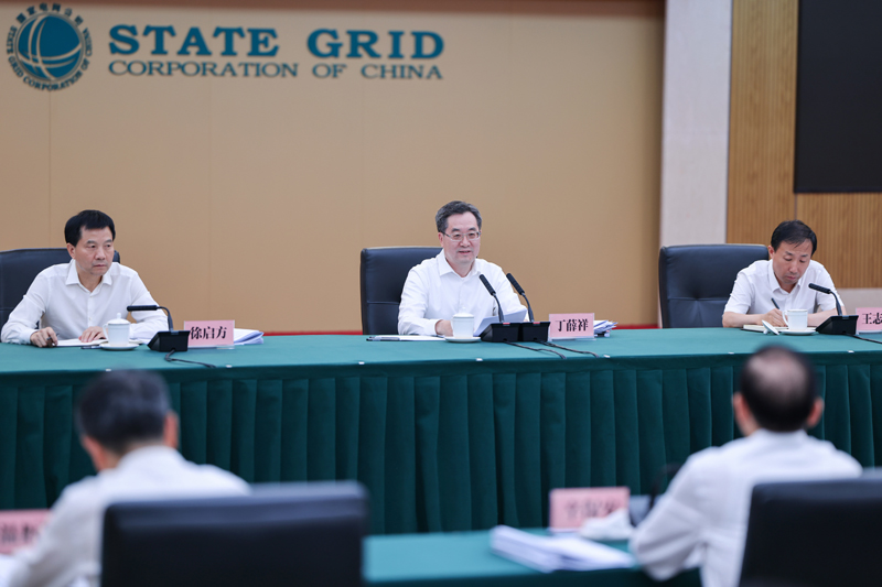 丁薛祥在调研迎峰度夏能源电力安全保供工作时强调 压紧压实责任 落实落细工作 全力保障能源电力供应安全稳定「相关图片」