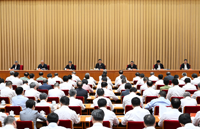 习近平在全国生态环境保护大会上强调 全面推进美丽中国建设 加快推进人与自然和谐共生的现代化 李强主持 赵乐际王沪宁蔡奇李希出席 丁薛祥讲话「相关图片」