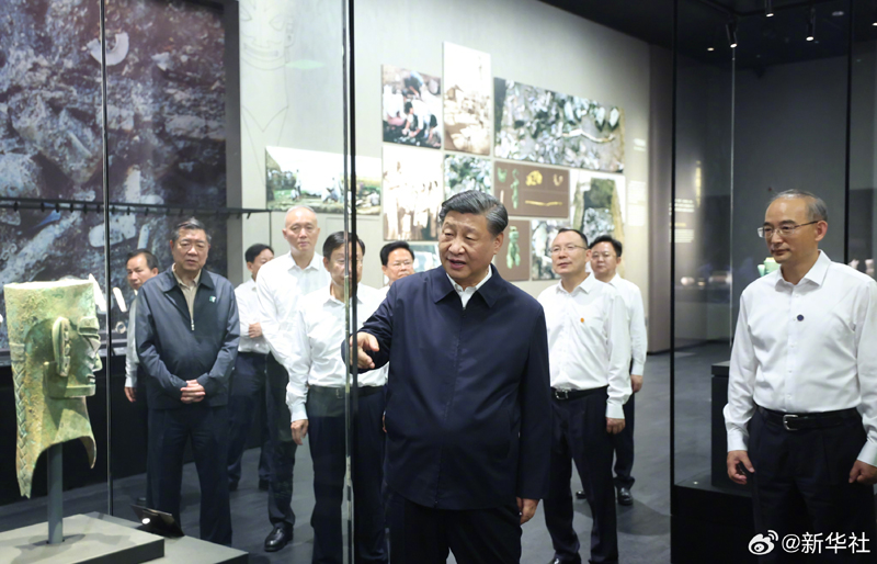 习近平在四川考察调研「相关图片」