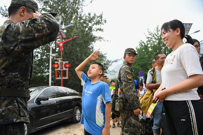 风雨同心 人民至上 ——以习近平同志为核心的党中央坚强有力指挥北京防汛抗洪救灾「相关图片」