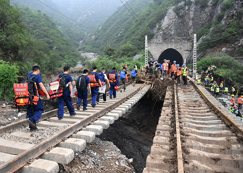 风雨同心 人民至上 ——以习近平同志为核心的党中央坚强有力指挥北京防汛抗洪救灾「相关图片」