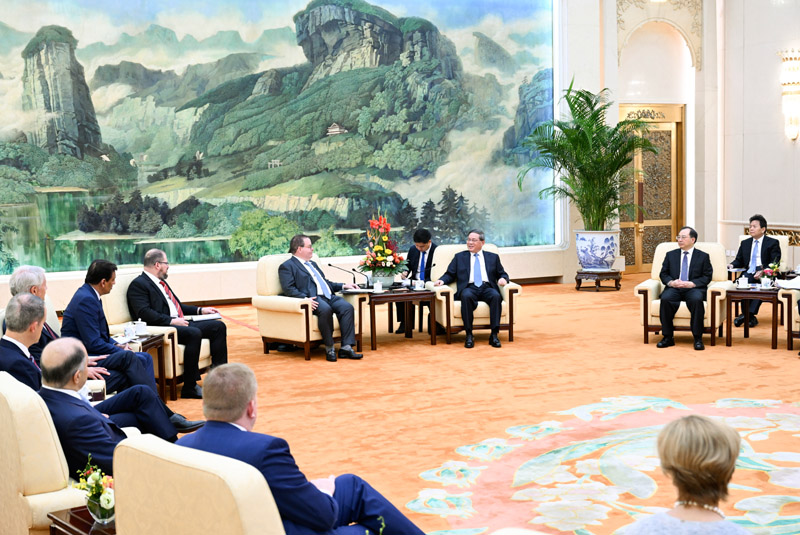 李强会见美中贸易全国委员会成立50周年访华团「相关图片」