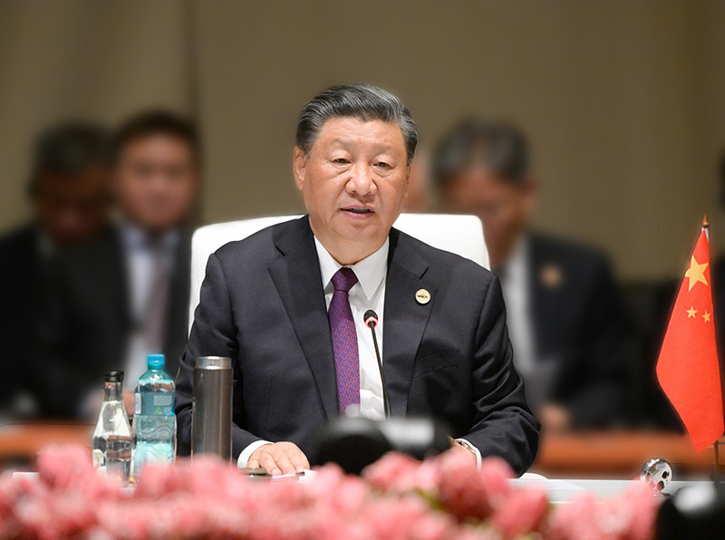 习近平出席金砖国家领导人第十五次会晤并发表重要讲话 强调秉持开放包容、合作共赢的金砖精神， 以金砖责任应对共同挑战，以金砖担当开创美好未来「相关图片」