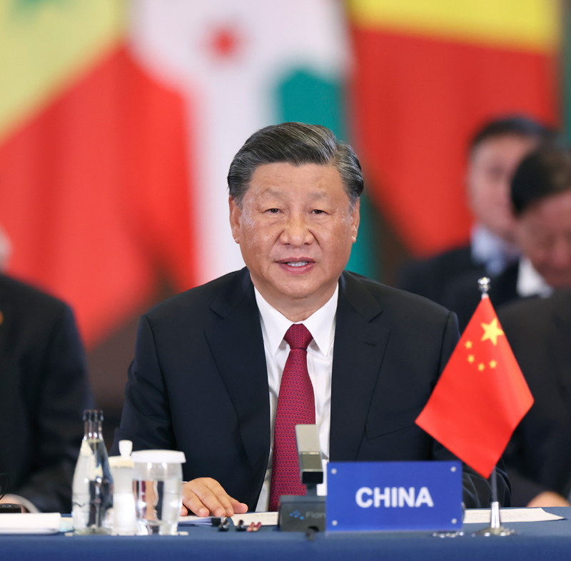 习近平和南非总统拉马福萨共同主持中非领导人对话会「相关图片」