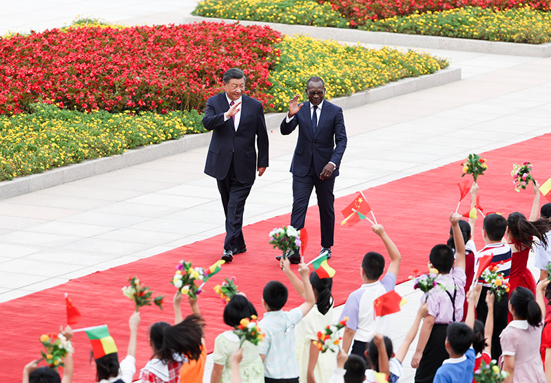 习近平同贝宁总统塔隆会谈「相关图片」