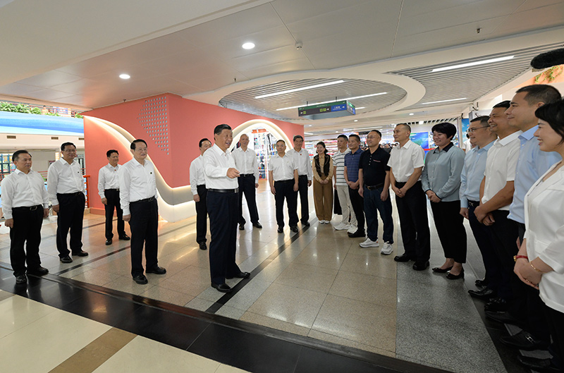 习近平在浙江考察时强调 始终干在实处走在前列勇立潮头 奋力谱写中国式现代化浙江新篇章 返京途中在山东枣庄考察 蔡奇陪同考察「相关图片」