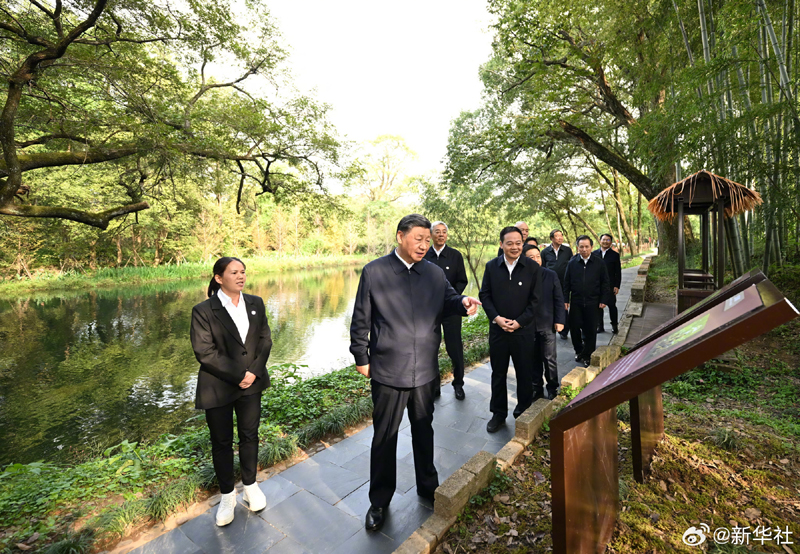 习近平在江西景德镇市、上饶市考察调研「相关图片」