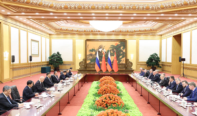 习近平同俄罗斯总统普京会谈「相关图片」