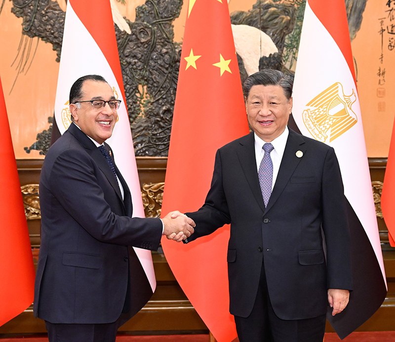 习近平会见埃及总理马德布利「相关图片」
