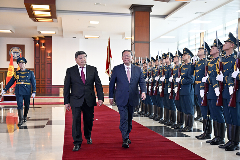 李强抵达比什凯克出席上合组织成员国政府首脑（总理）理事会 第二十二次会议并对吉尔吉斯斯坦进行正式访问「相关图片」