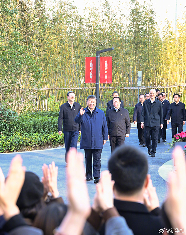 习近平在上海考察调研「相关图片」