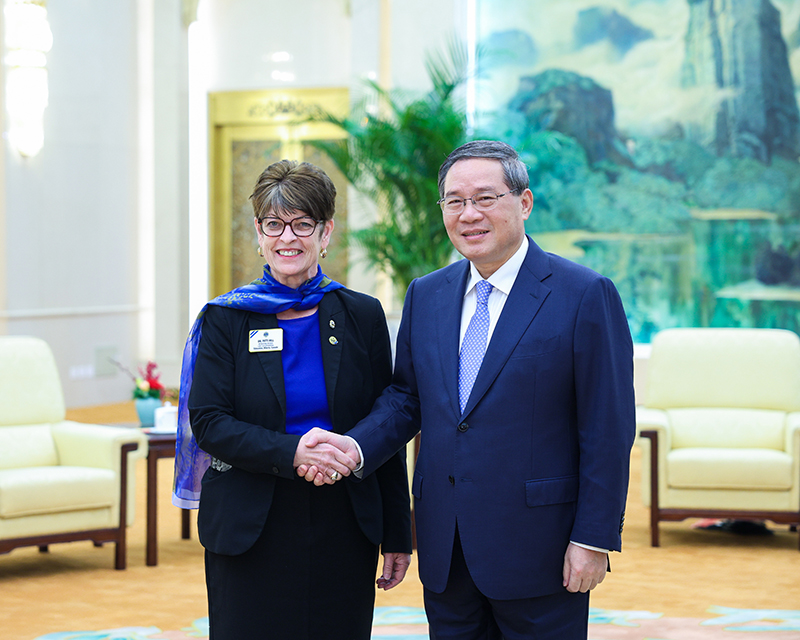 李强会见国际狮子会会长希尔「相关图片」