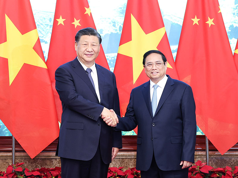 习近平会见越南总理范明政「相关图片」