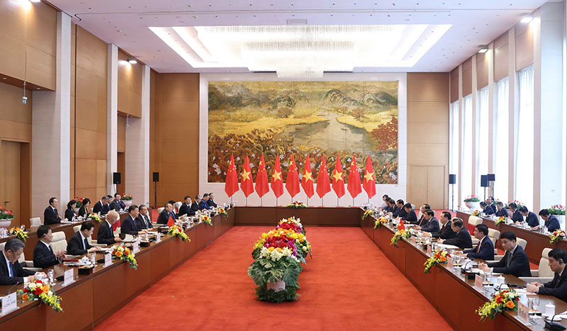 习近平会见越南国会主席王庭惠「相关图片」