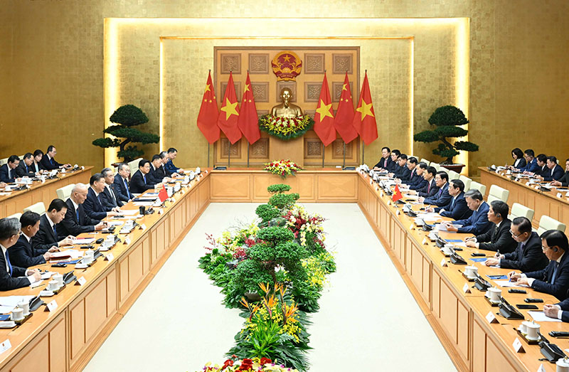 习近平会见越南总理范明政「相关图片」